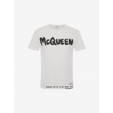 McQueen 그래피티 티셔츠