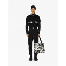 GIVENCHY 4G 자수 장식 슬림 티셔츠