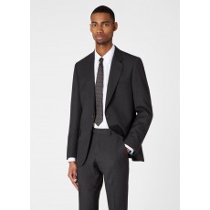 The Soho - Men's Tailored-Fit Charcoal Grey Wool 'A Suit To Travel In'