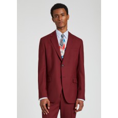 A Suit To Travel In - Men's Cherry Red Wool Suit