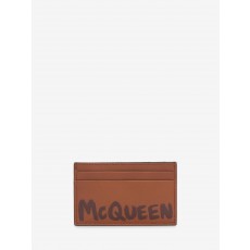 McQueen 그래피티 카드 홀더