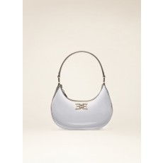 Bleyr Leather Mini Bags In Silver!!